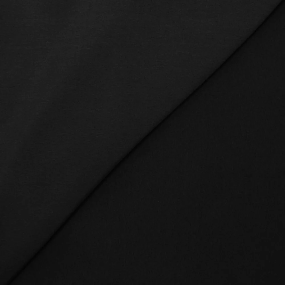 Microfibre polyester noir