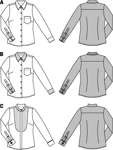 Patron n°: 7136 Chemisier, Blouse - Image 2
