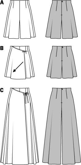 Patron n°6980 : Jupe-Culotte - Image 2