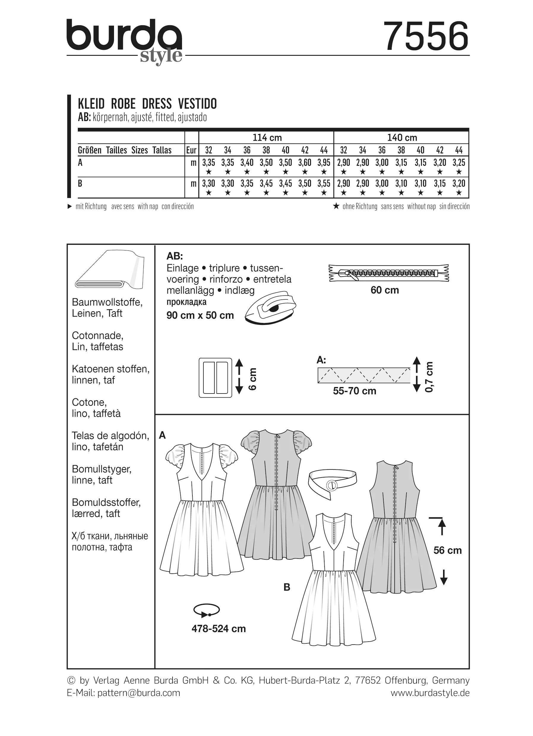 Patron n°7556 : Robe - Image 5