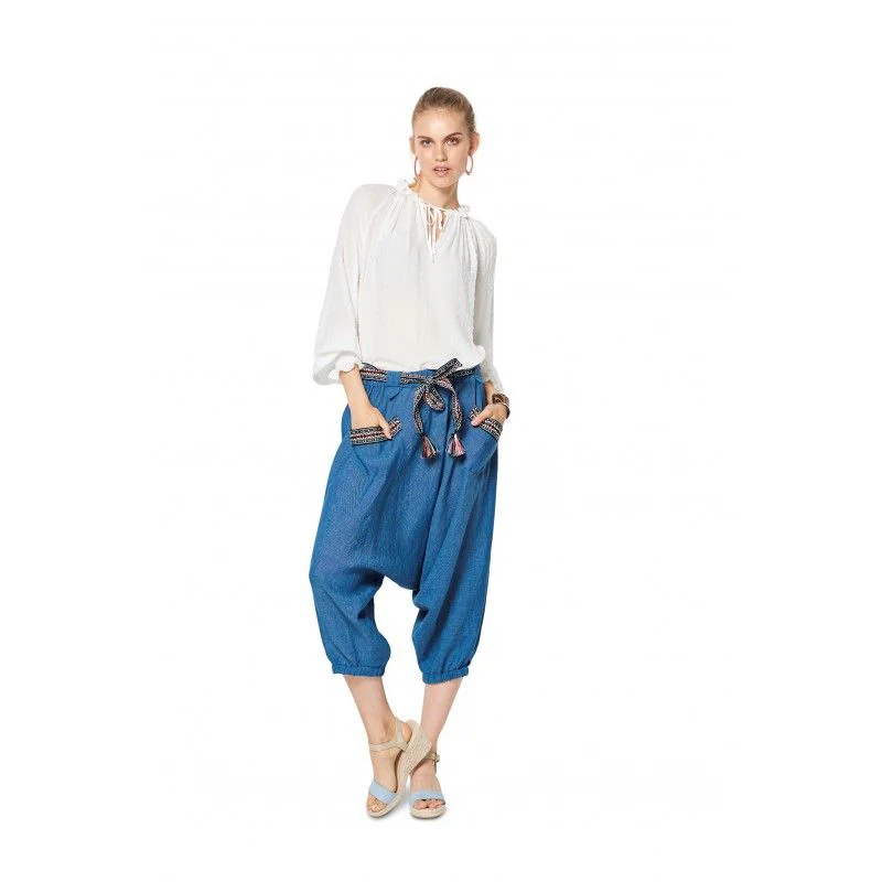 Patron Burda 6316 - Pantalon Sarouel - Image 2