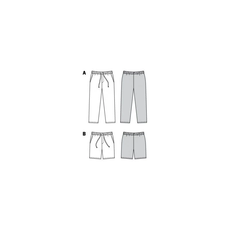 Patron Burda 9324 - Pantalon et short enfant - Image 5