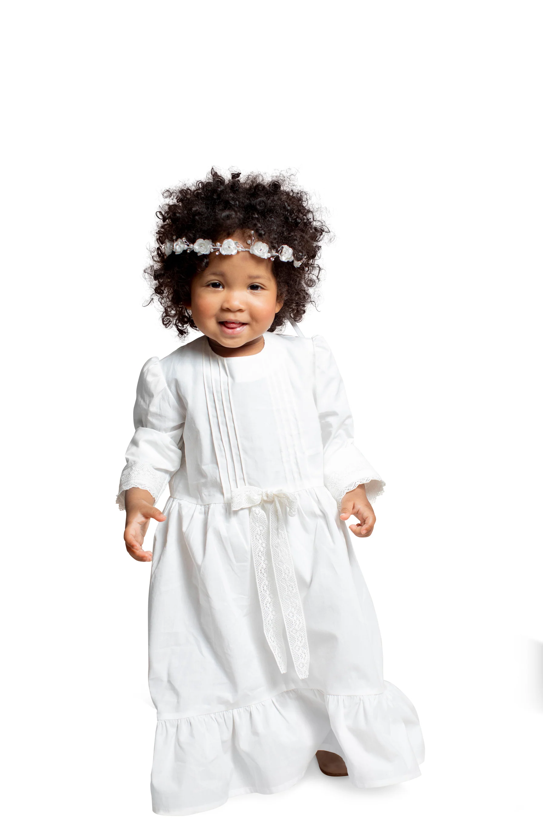 Patron Burda Enfant n°9221 : Ensemble bĂ©bĂ© - Robe de baptĂȘme - Image 4