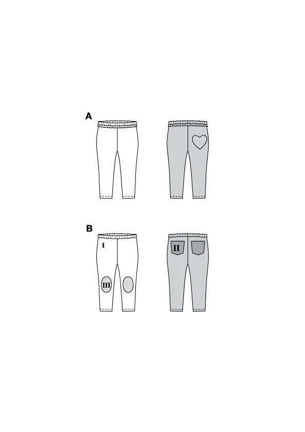 Patron Burda Enfant n°9222 : Pantalon - Image 2