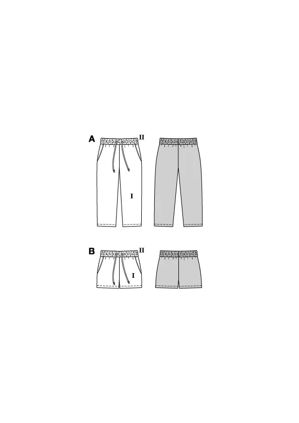 Patron Burda Enfant n°9228 : Pantalon - Image 2