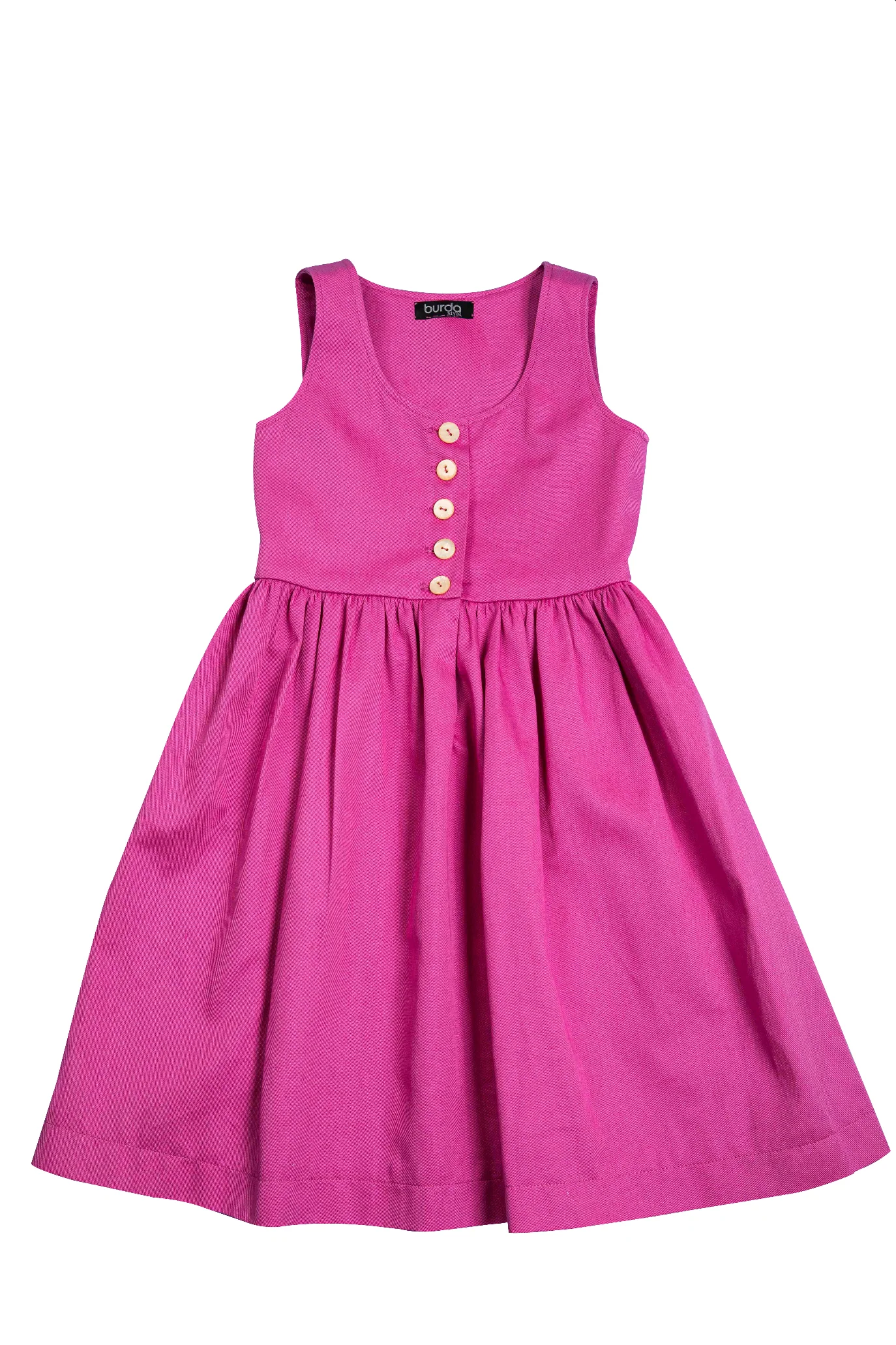 Patron Burda Enfant n°9230 : Robe folklore - Image 4