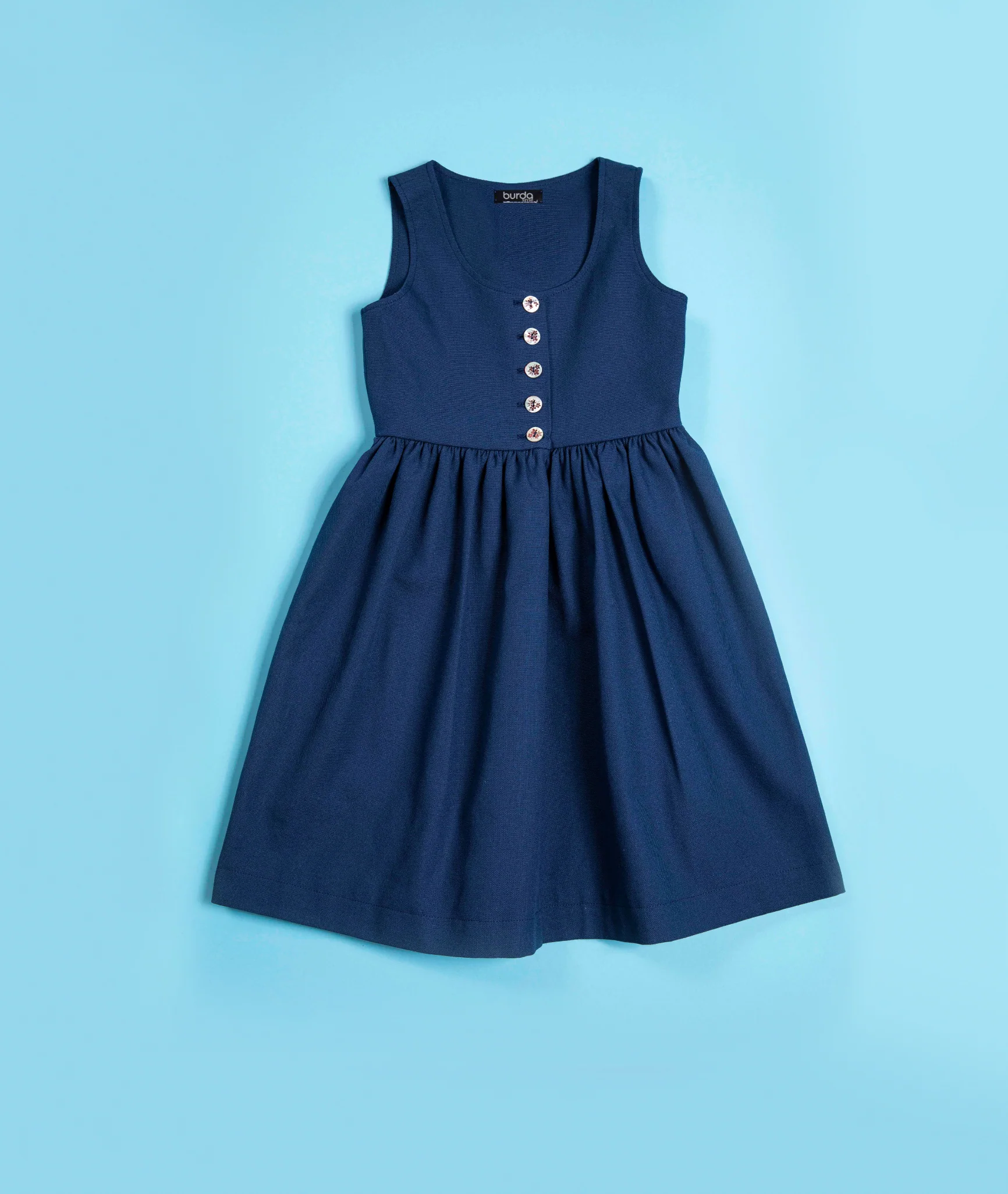 Patron Burda Enfant n°9230 : Robe folklore - Image 6