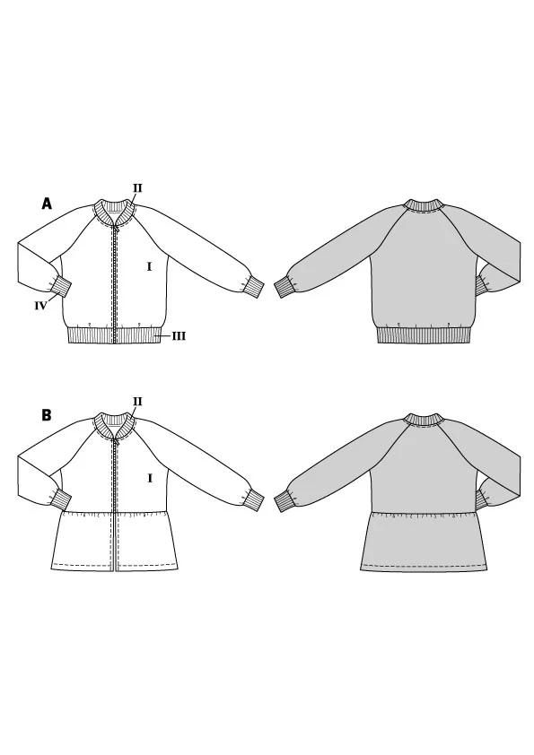Patron Burda Enfant n°9237 : Sweat - Image 2