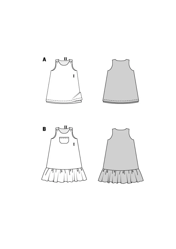 Patron Burda Enfant n°9238 : Robe - Image 2