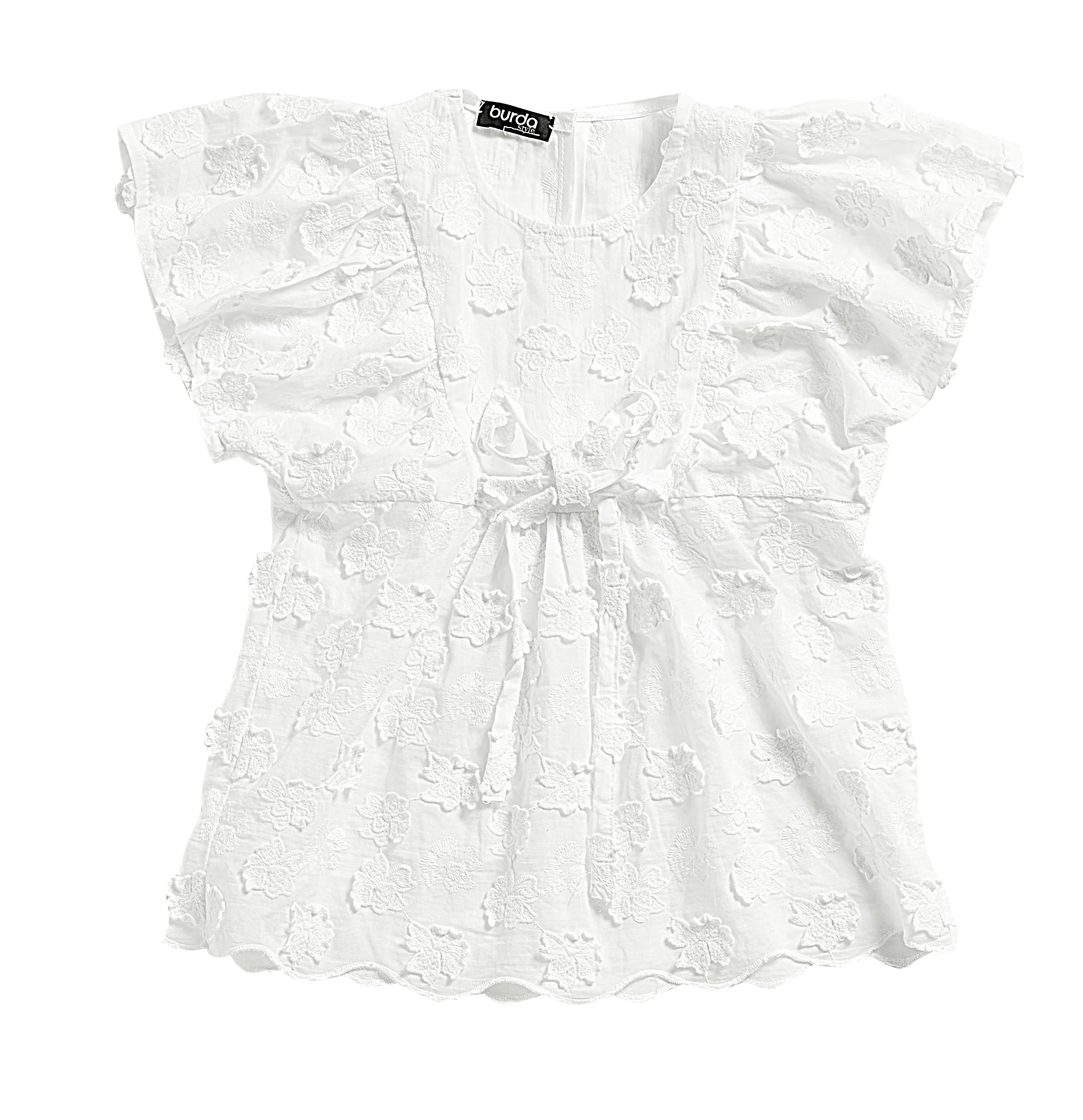Patron Burda Enfant n°9244 : Blouse & Robe - Image 3