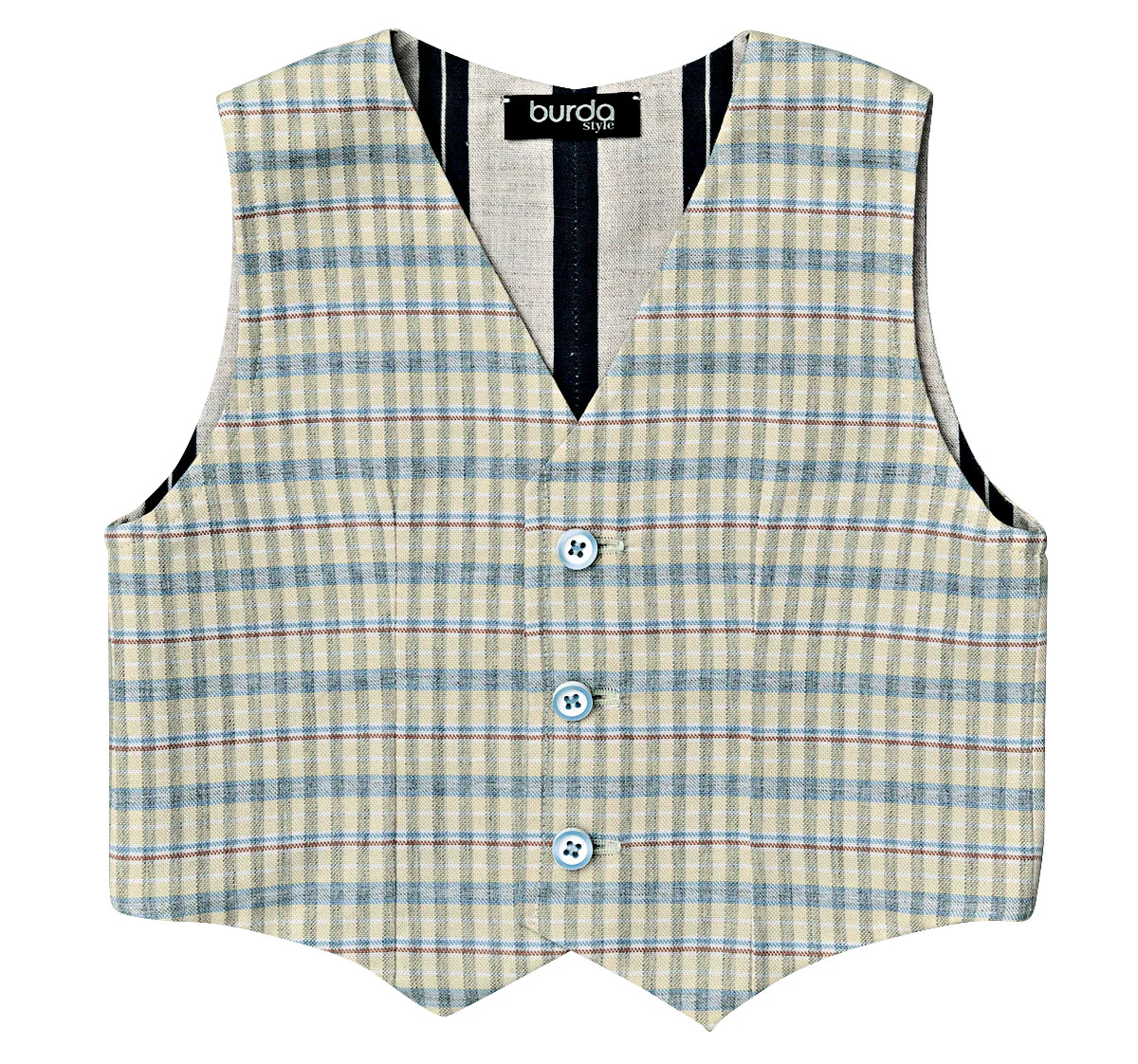 Patron Burda Enfant n°9248 : Chemise & Gilet - Image 5