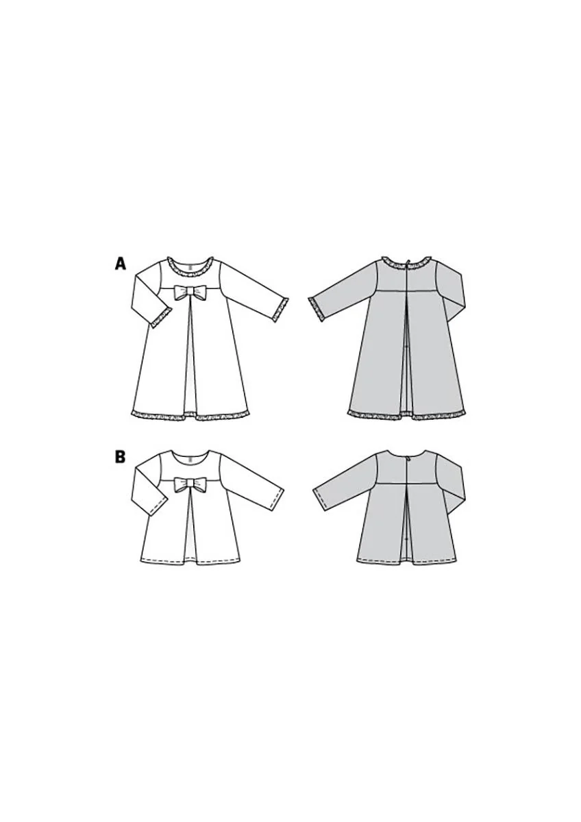 Patron Burda Enfant n°9252 : Robe & Blouse - Image 2