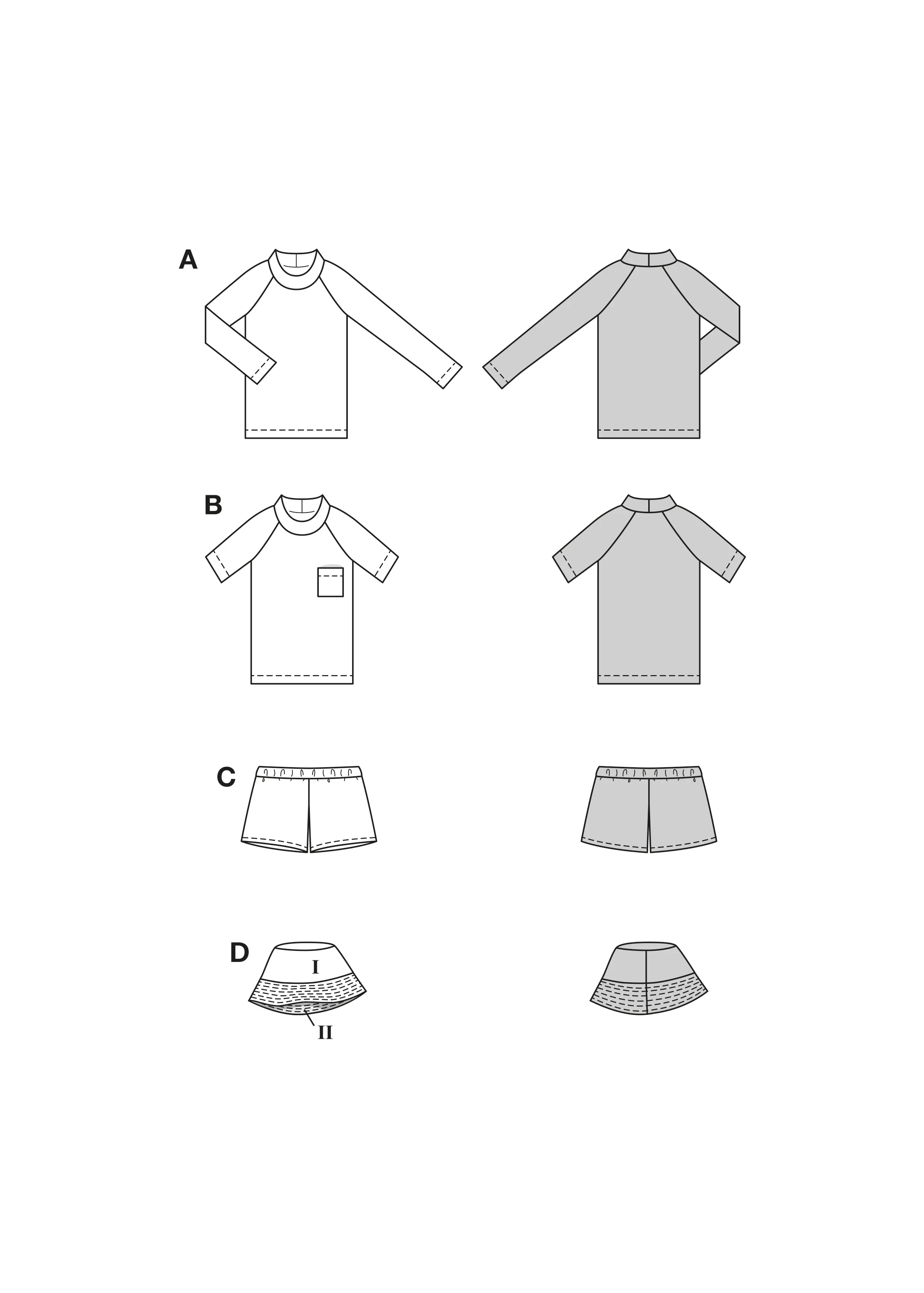 Patron Burda kids n°9192 : Maillot de bain - Image 2