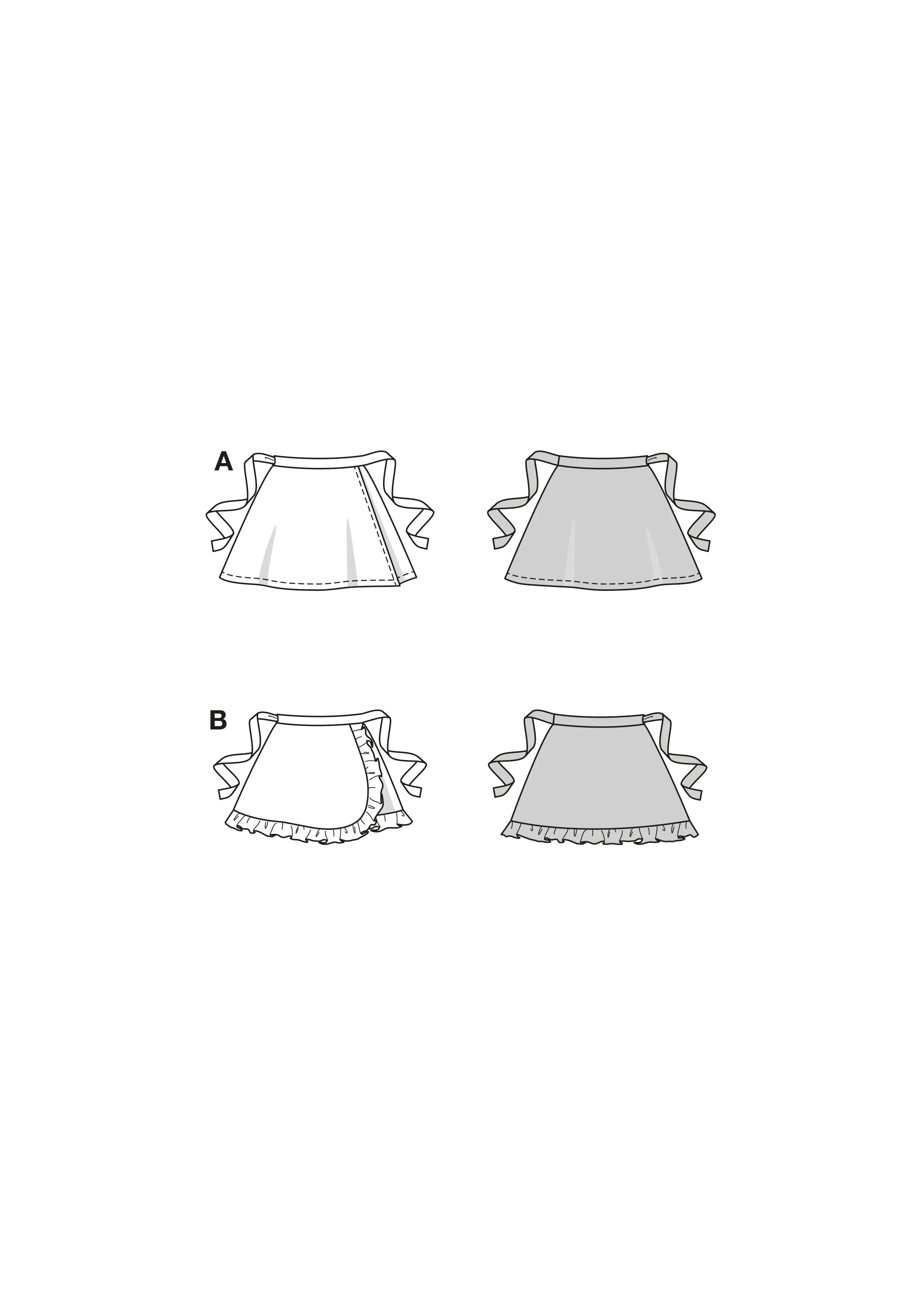 Patron Burda kids n°9194 : Jupe - Image 2