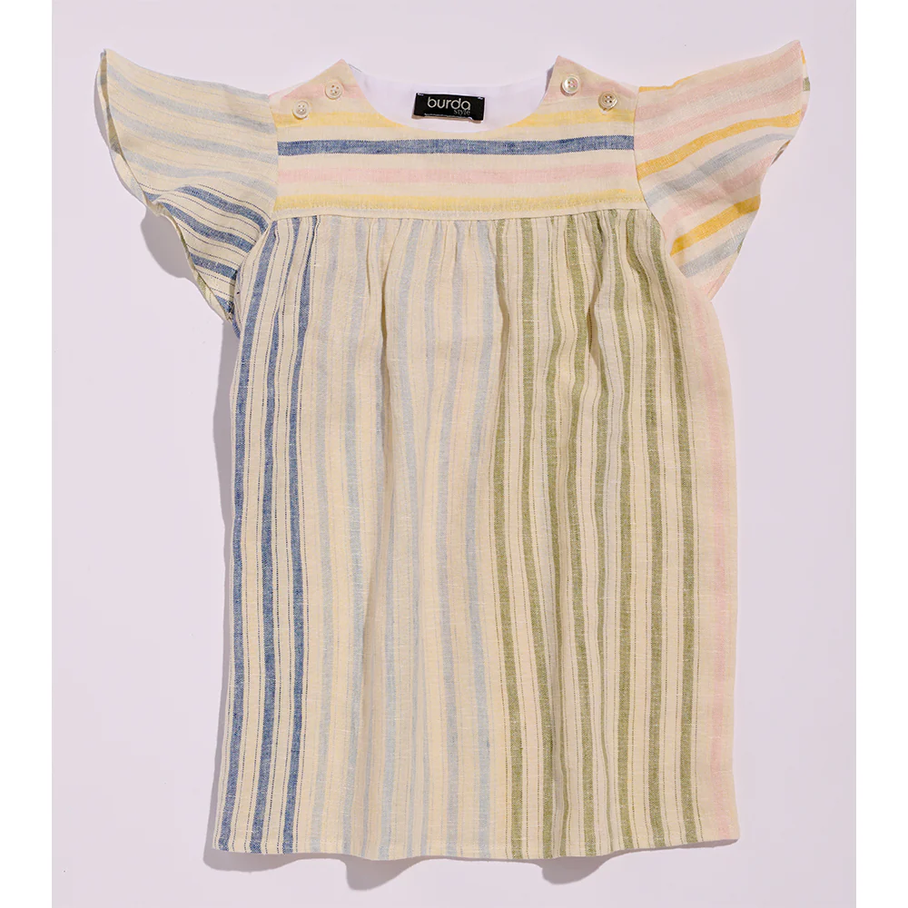 Patron Burda kids n°9201 : Robe - Image 4