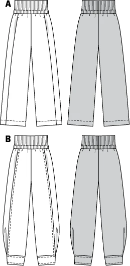 Patron n°: 7400 Pantalon - Image 2
