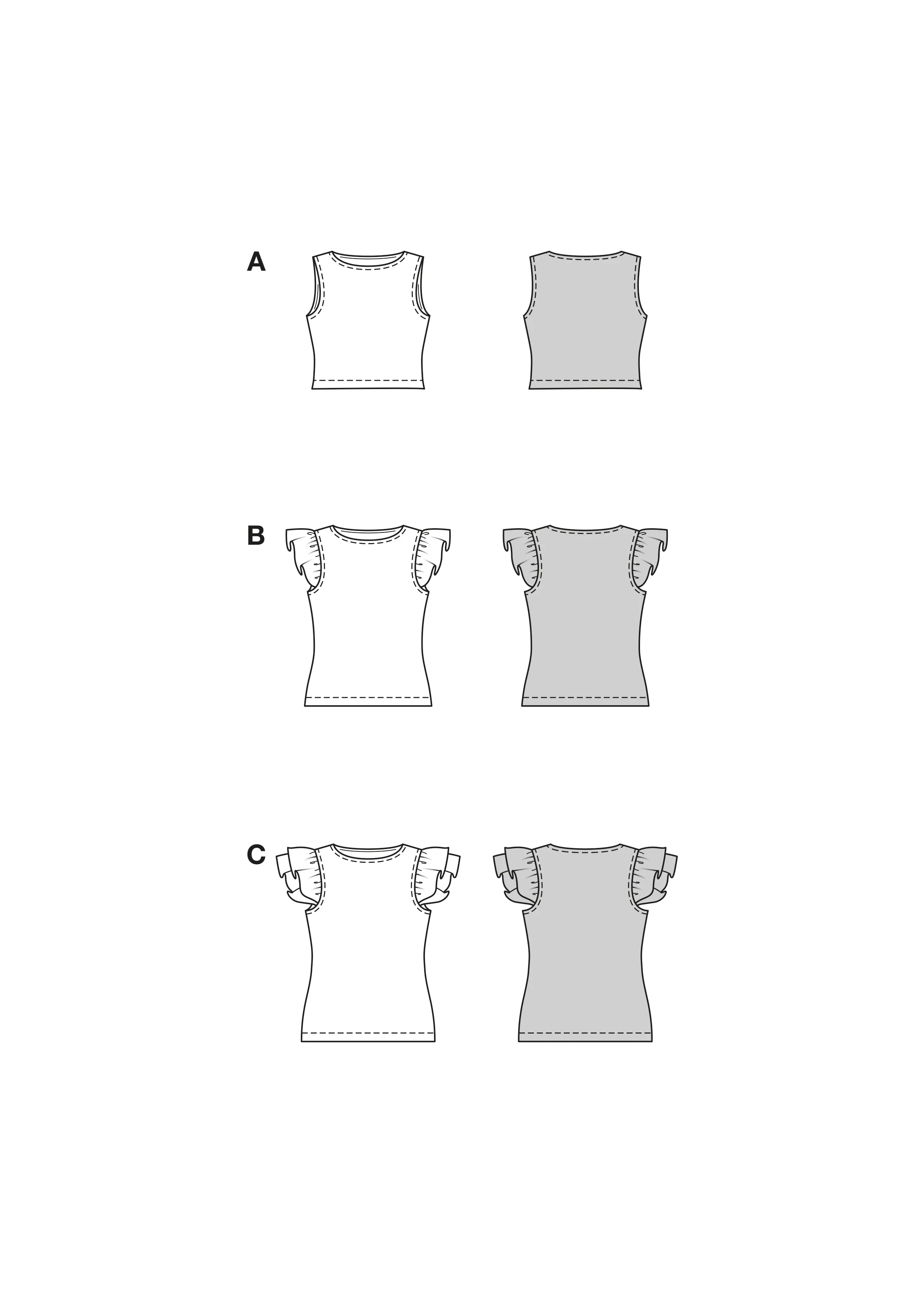 Patron Burda n°5629 : Top - Image 2