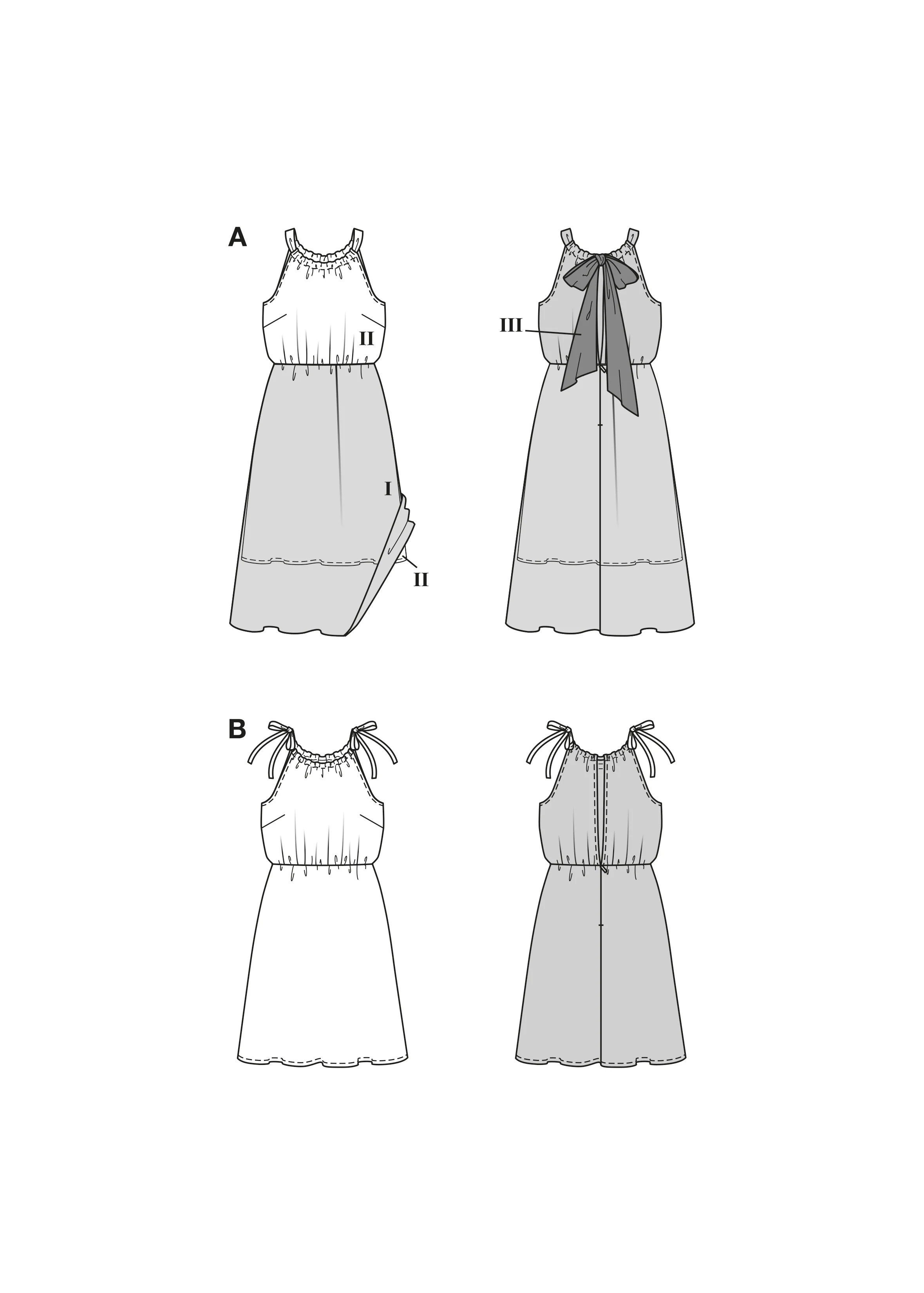 Patron Burda n°5635 : Robe - Image 2