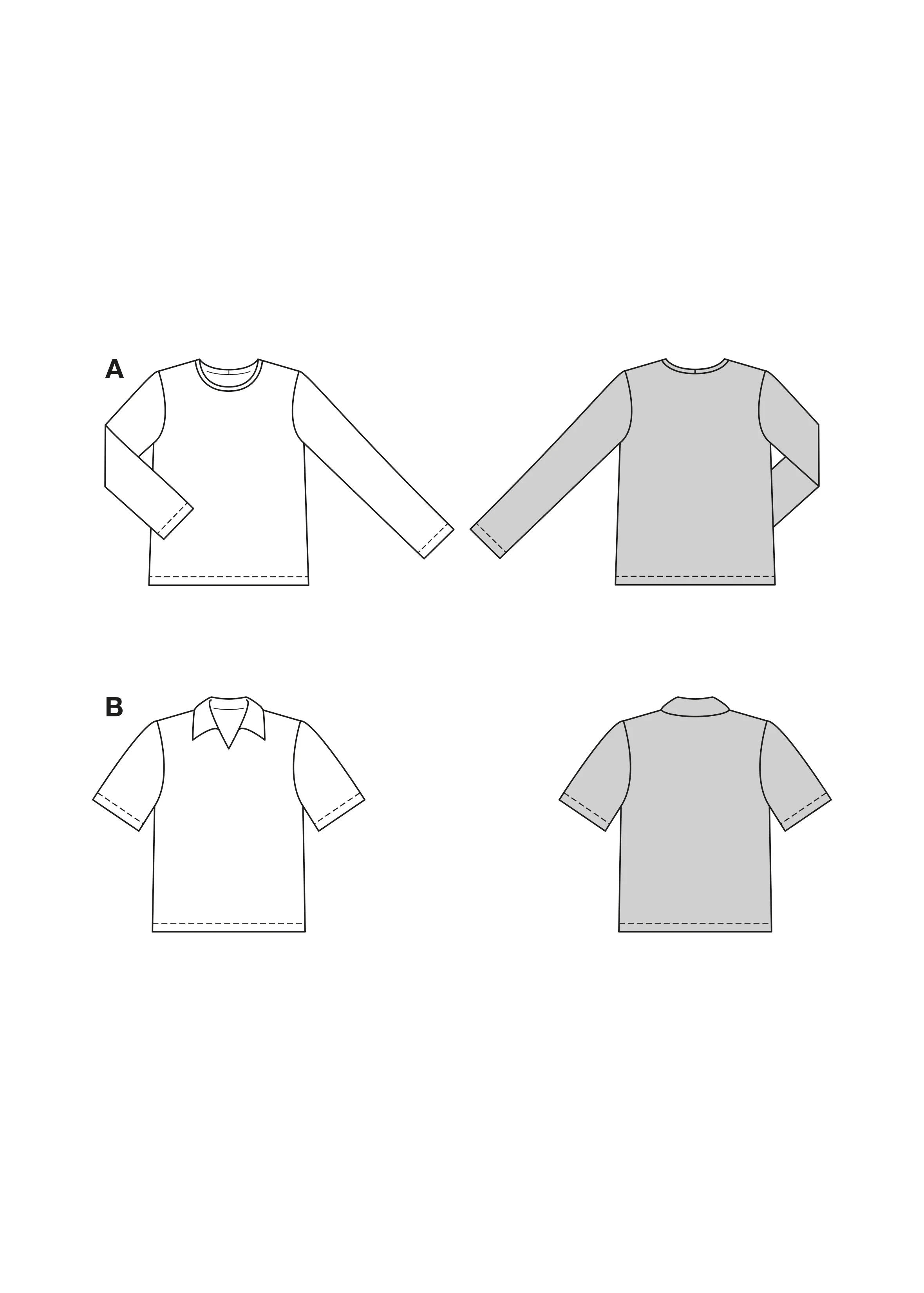 Patron Burda n°5641 : T-shirt - Image 2