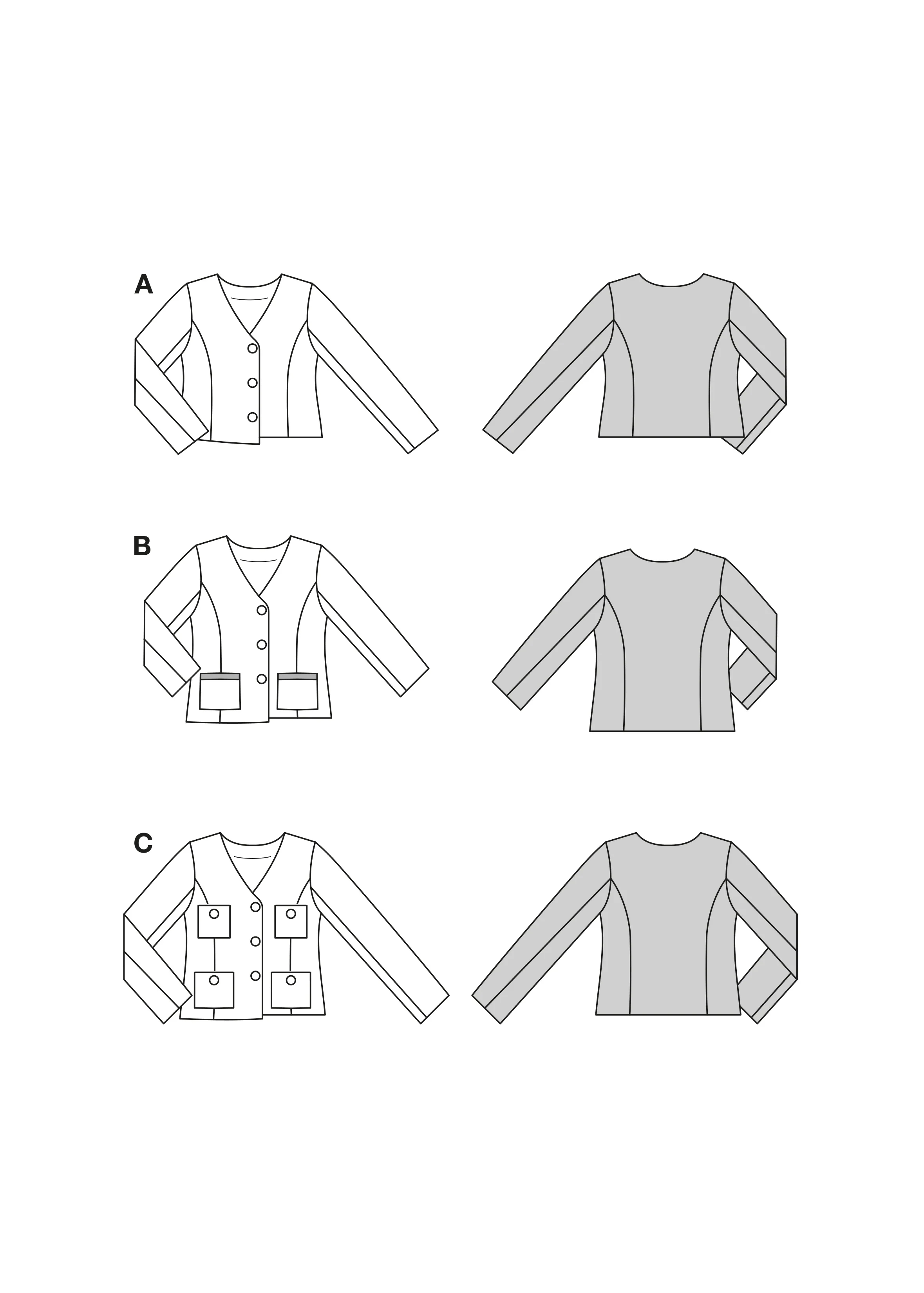 Patron Burda n°5649 : Blazer - Image 2