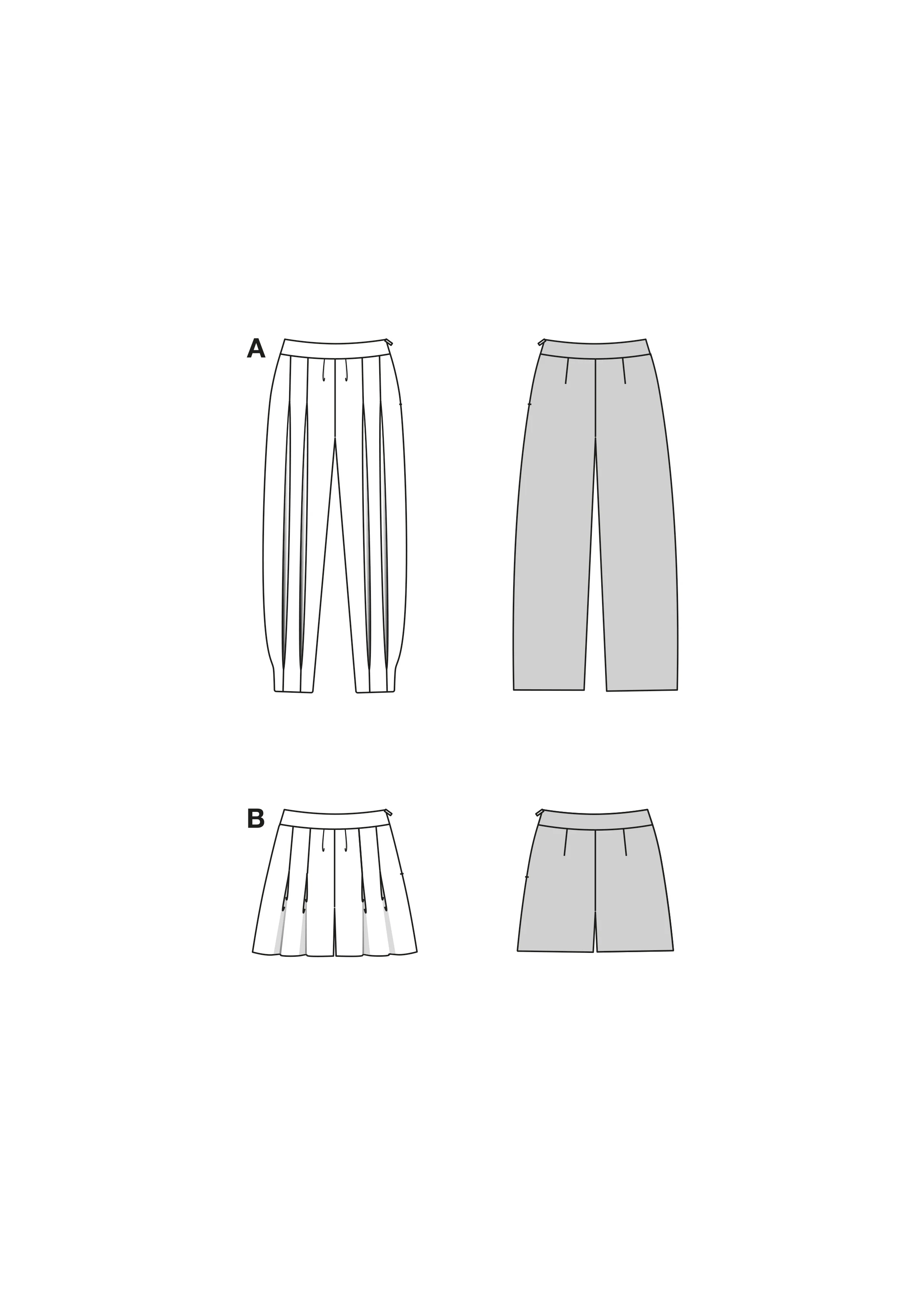 Patron Burda n°5654 : Pantalon - Image 2