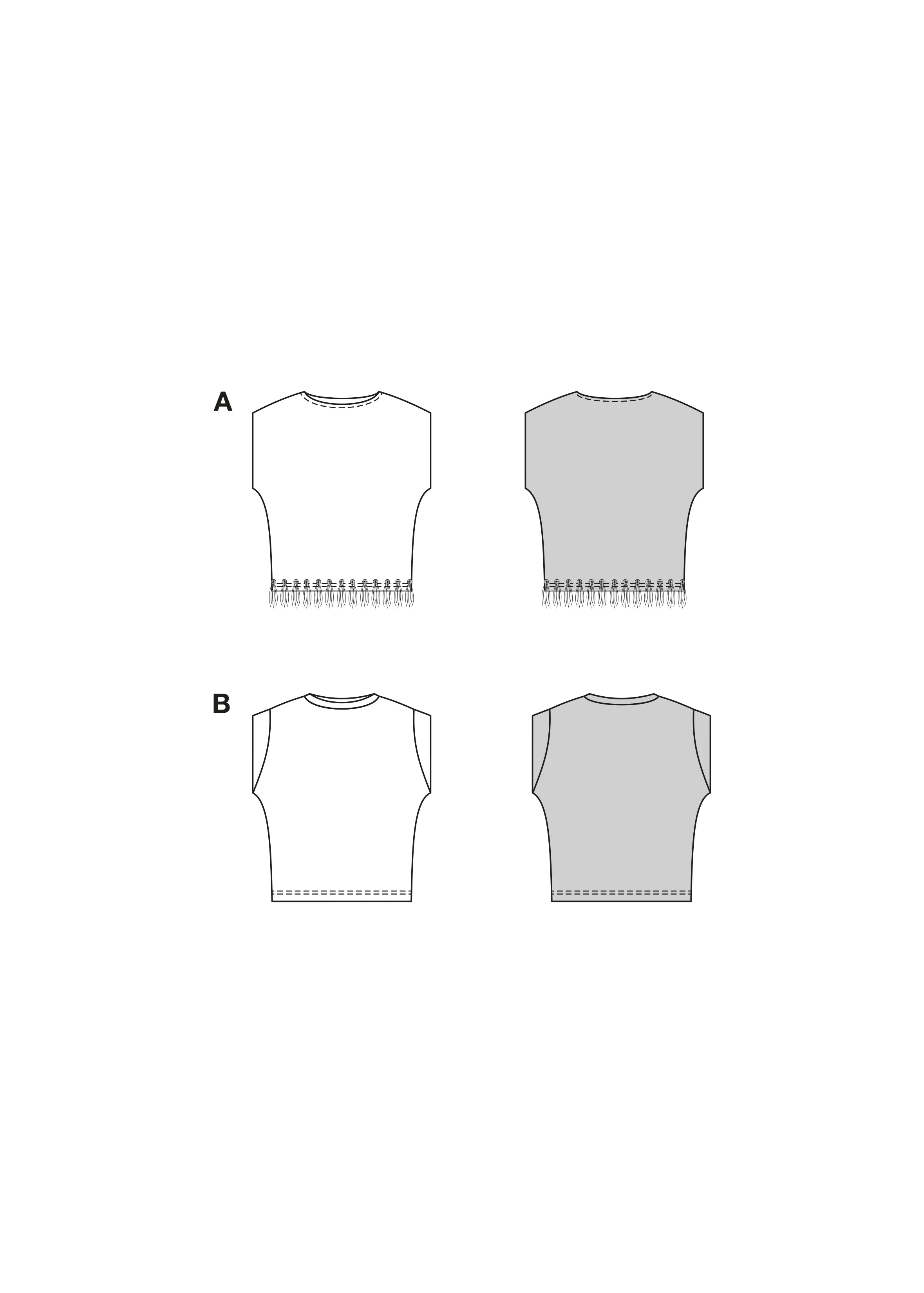 Patron Burda n°5657 : T-shirt - Image 2