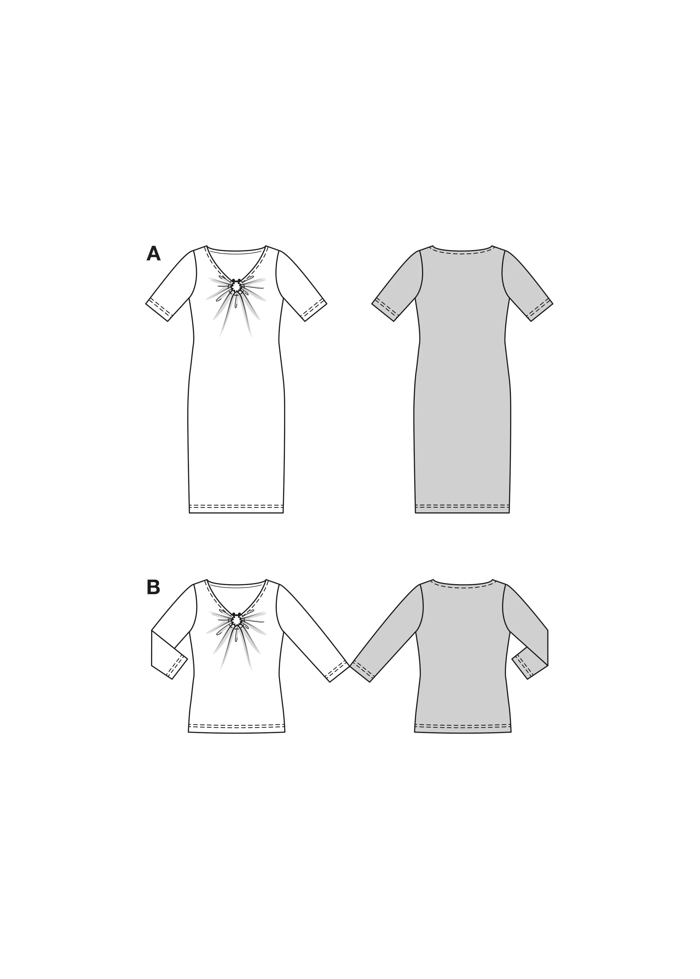 Patron Burda n°5658 : Robe & Blouse - Image 2