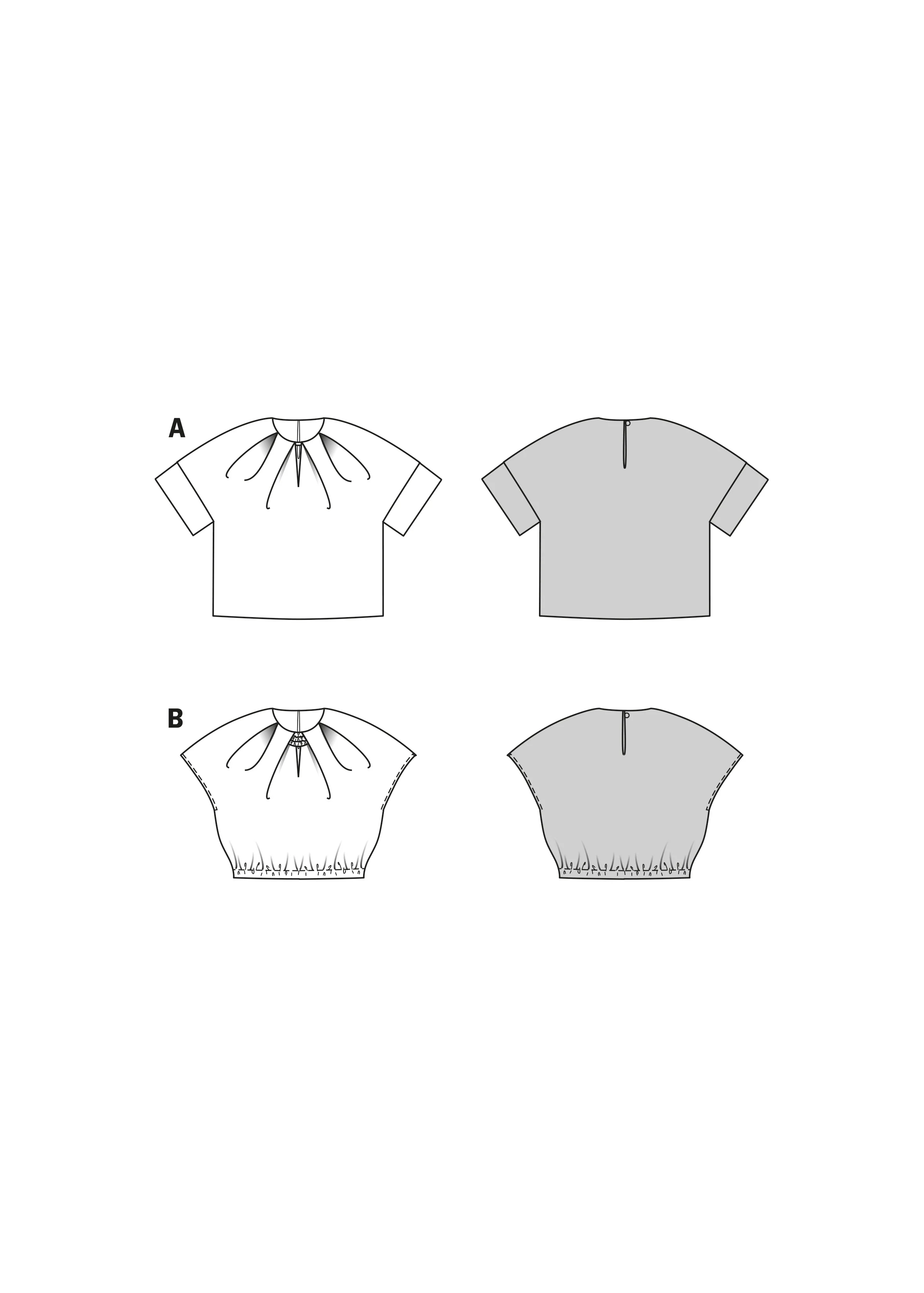 Patron Burda n°5666 : Blouse - Image 2