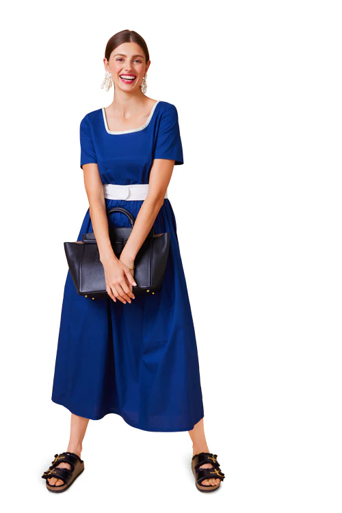 Patron Burda n°5686 : Robe - Image 5
