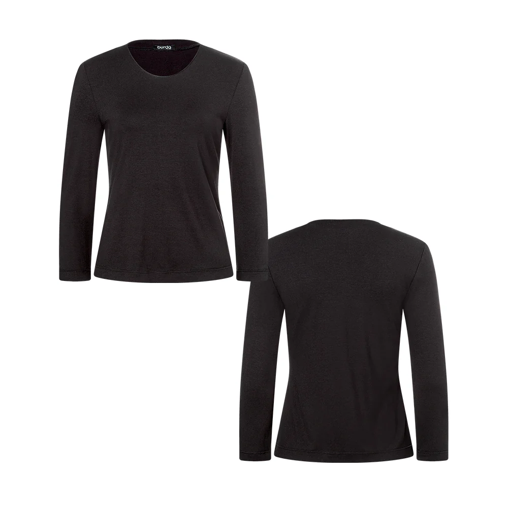 Patron Burda n°5689 : T-shirt - Image 4