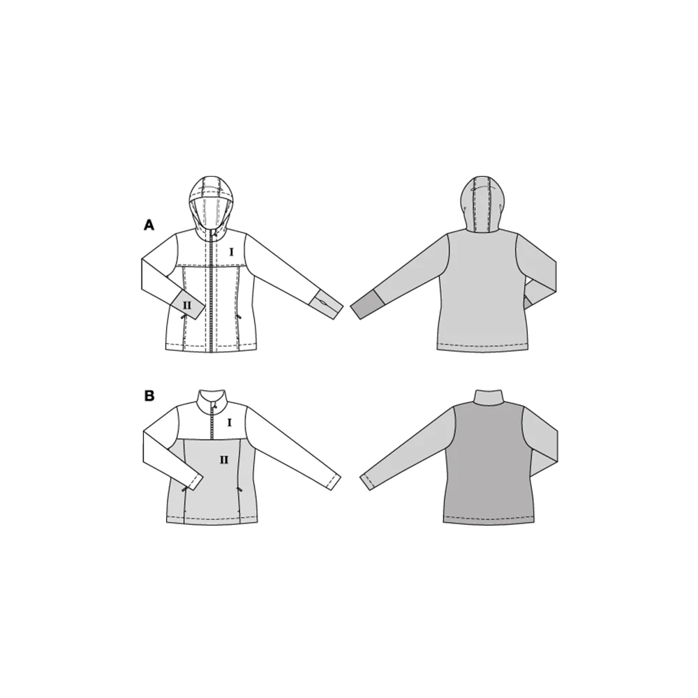 Patron Burda n°5691 : Veste & T-shirt - Image 2