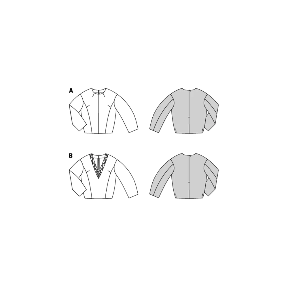 Patron Burda n°5697 : T-shirt - Image 2