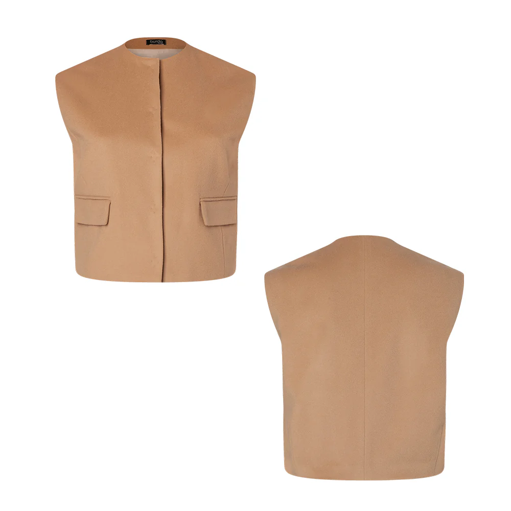 Patron Burda n°5698 : Gilet & veste - Image 4