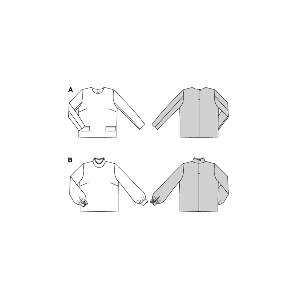 Patron Burda n°5701 : Blouse - Image 2