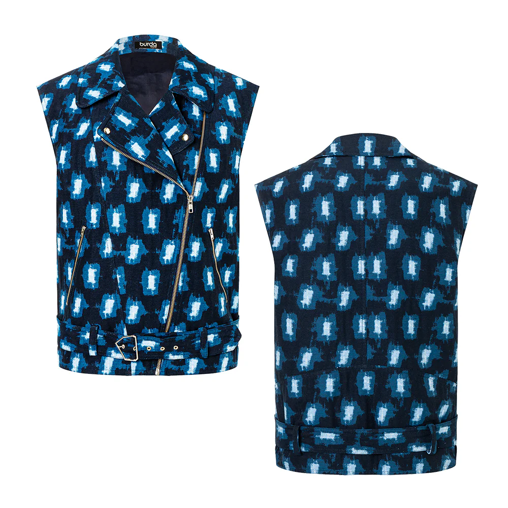 Patron Burda n°5714 : Gilet - Image 5