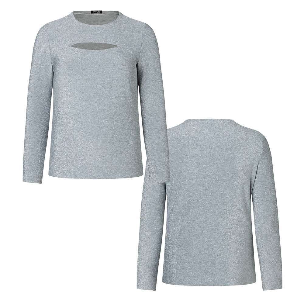 Patron Burda n°5717 : T-shirt - Image 4