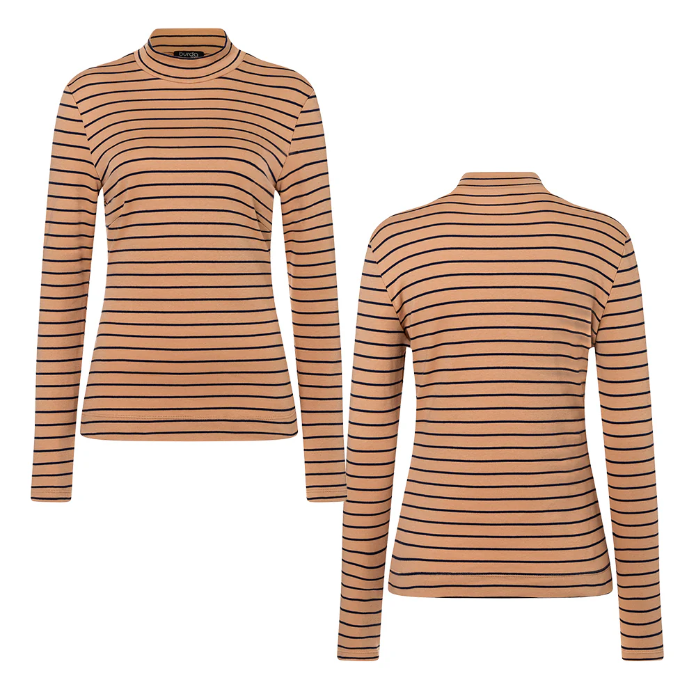 Patron Burda n°5717 : T-shirt - Image 6