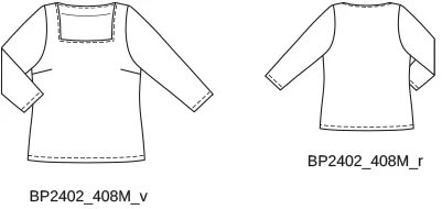 Patron Burda n°5731 : T-shirt - Image 8