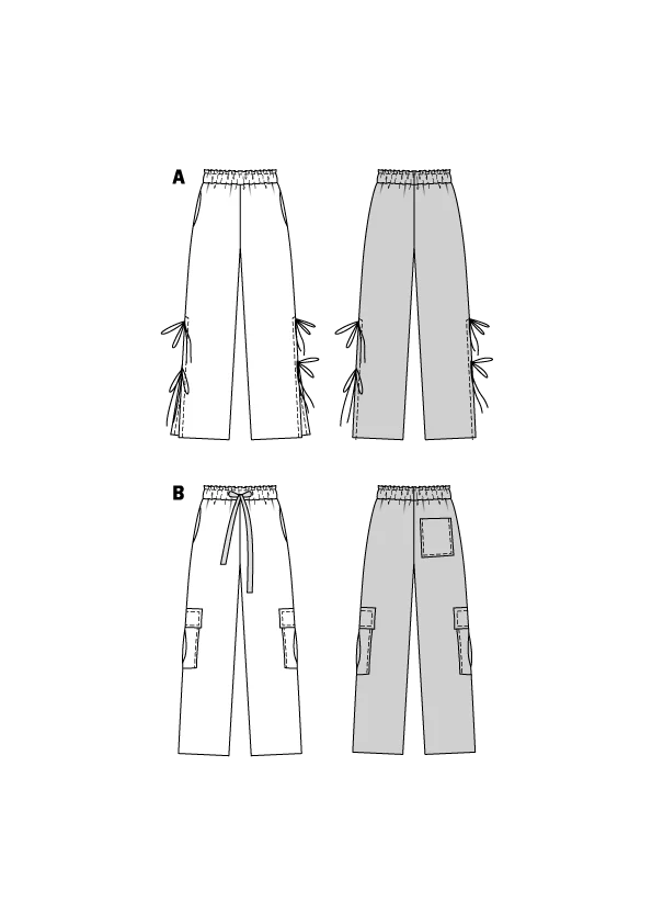 Patron Burda n°5743 : Pantalon - Image 2