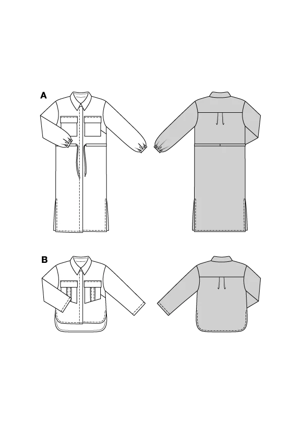 Patron Burda n°5750 : Veste - Image 2