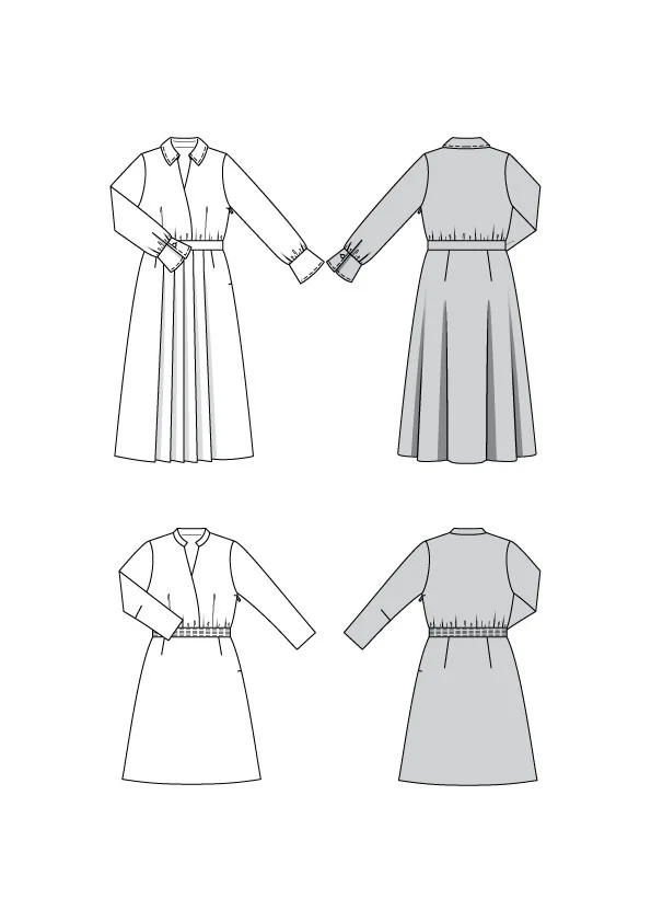 Patron Burda n°5767 : Robe - Image 2