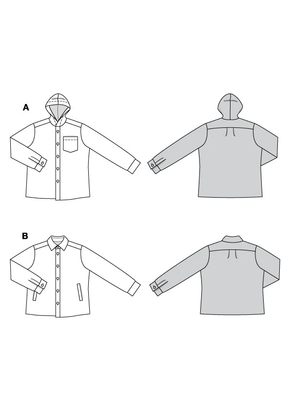 Patron Burda n°5768 : Veste - Image 2