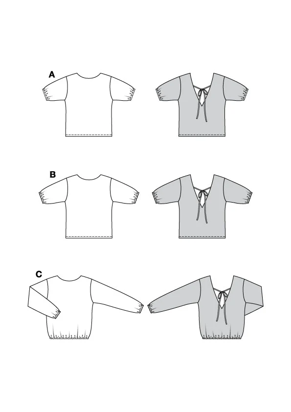Patron Burda n°5771 : Blouse - Image 2