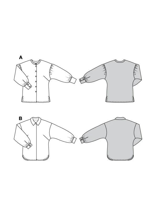 Patron Burda n°5775 : Blouse - Image 2