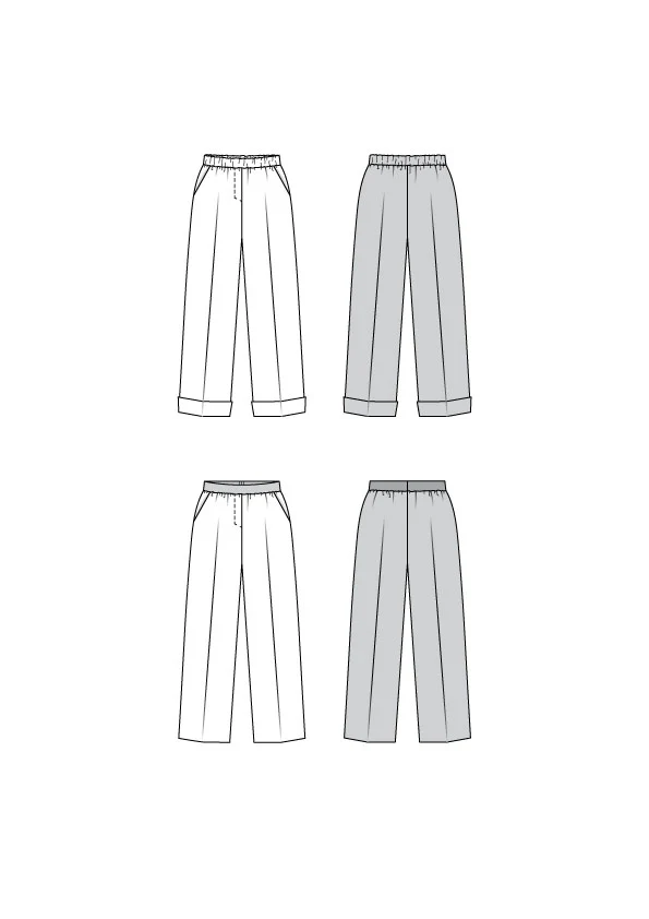 Patron Burda n°5778 : Pantalon - Image 2