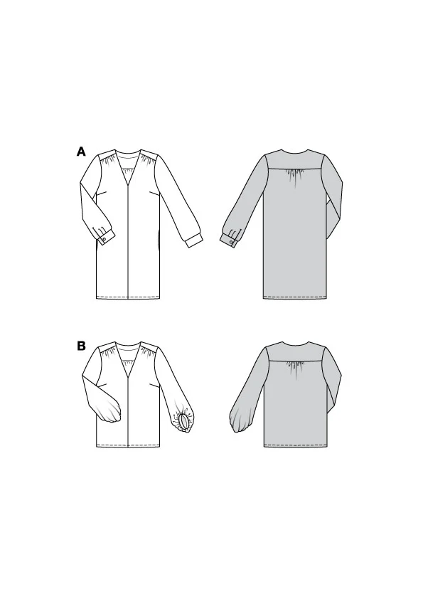 Patron Burda n°5783 : Robe & Blouse - Image 2