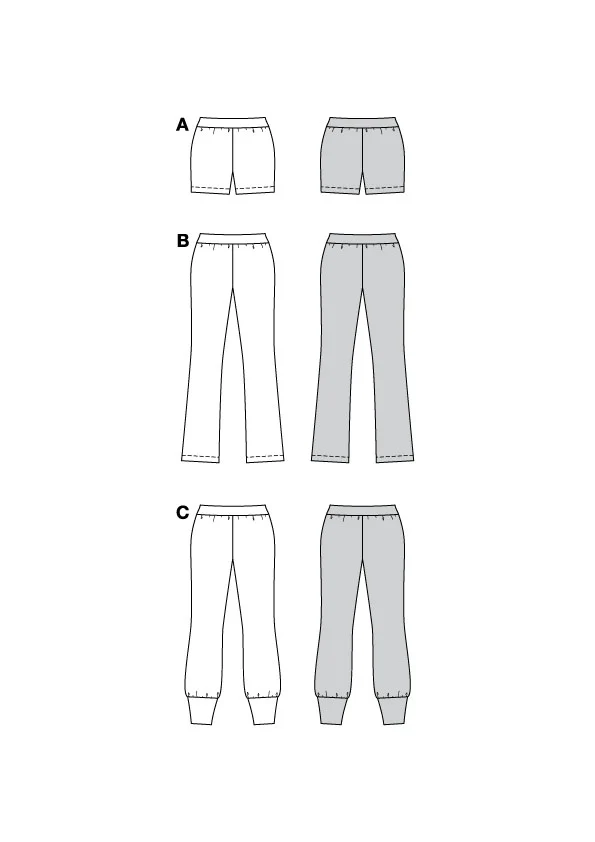 Patron Burda n°5789 : Pantalon - Image 2