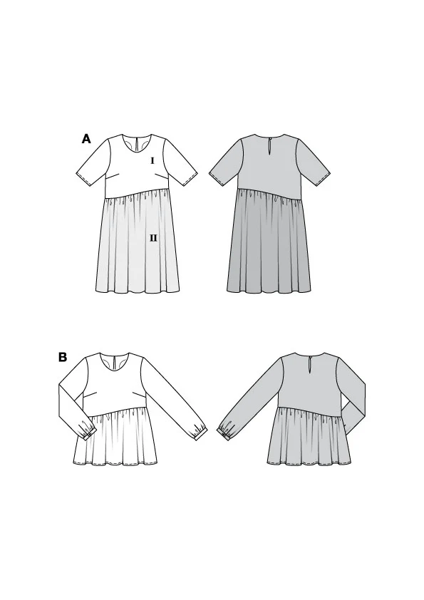 Patron Burda n°5795 : Robe & Tunique - Image 2