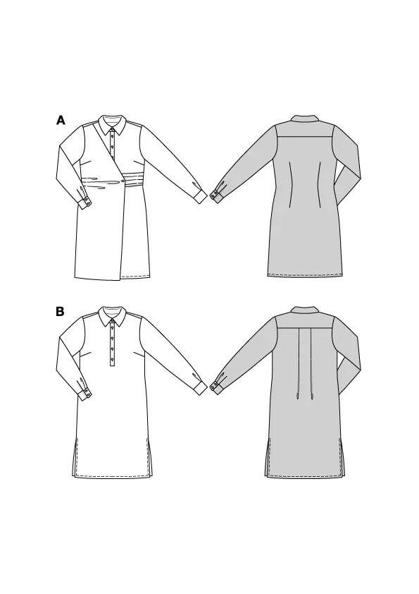 Patron Burda n°5826 : Robe - Image 2