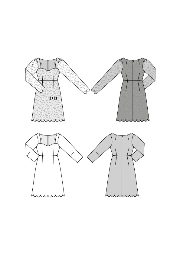 Patron Burda n°5835 : Robe - Image 7